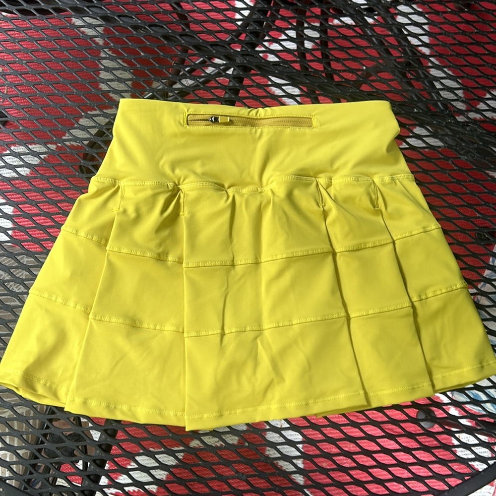 Husnainna High Waisted Pleated Tennis Skirt Pockets Athletic Golf Skorts - Picture 4 of 6